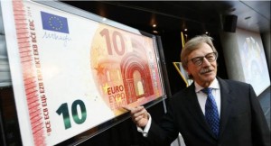 Los nuevos billetes de diez euros se lanzarán en Septiembre