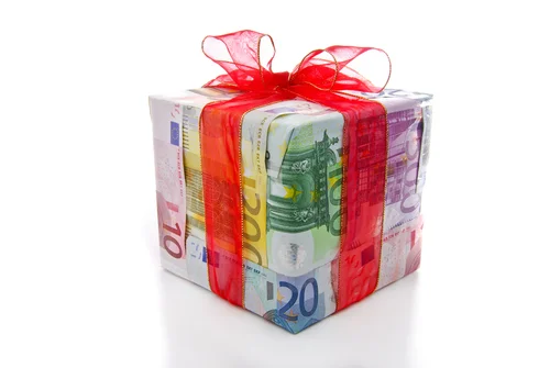 Regalos que hacen algunos bancos por domiciliar la nómina.